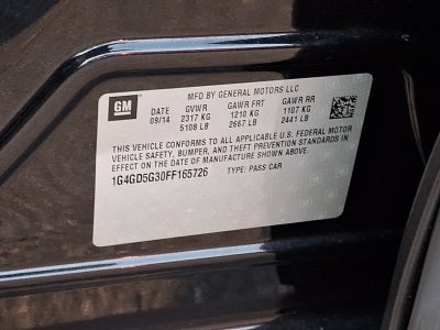 2015 Buick LaCrosse Premium I