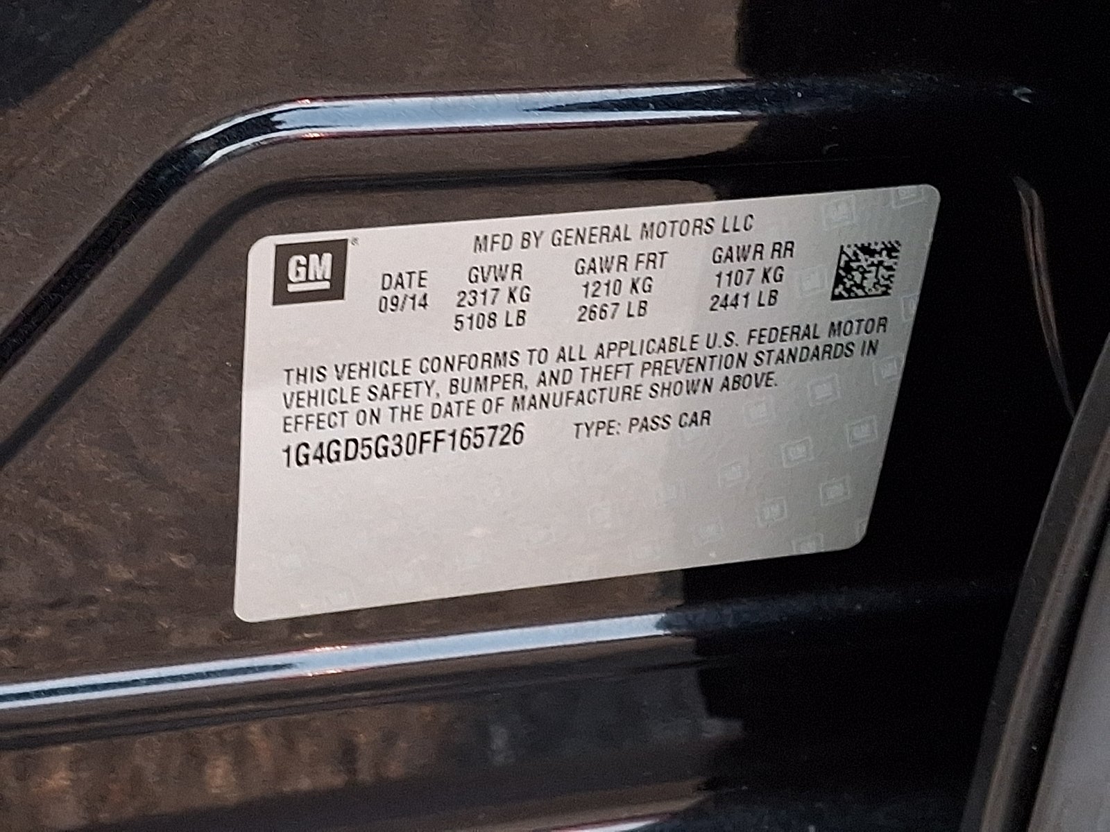 2015 Buick LaCrosse Premium I