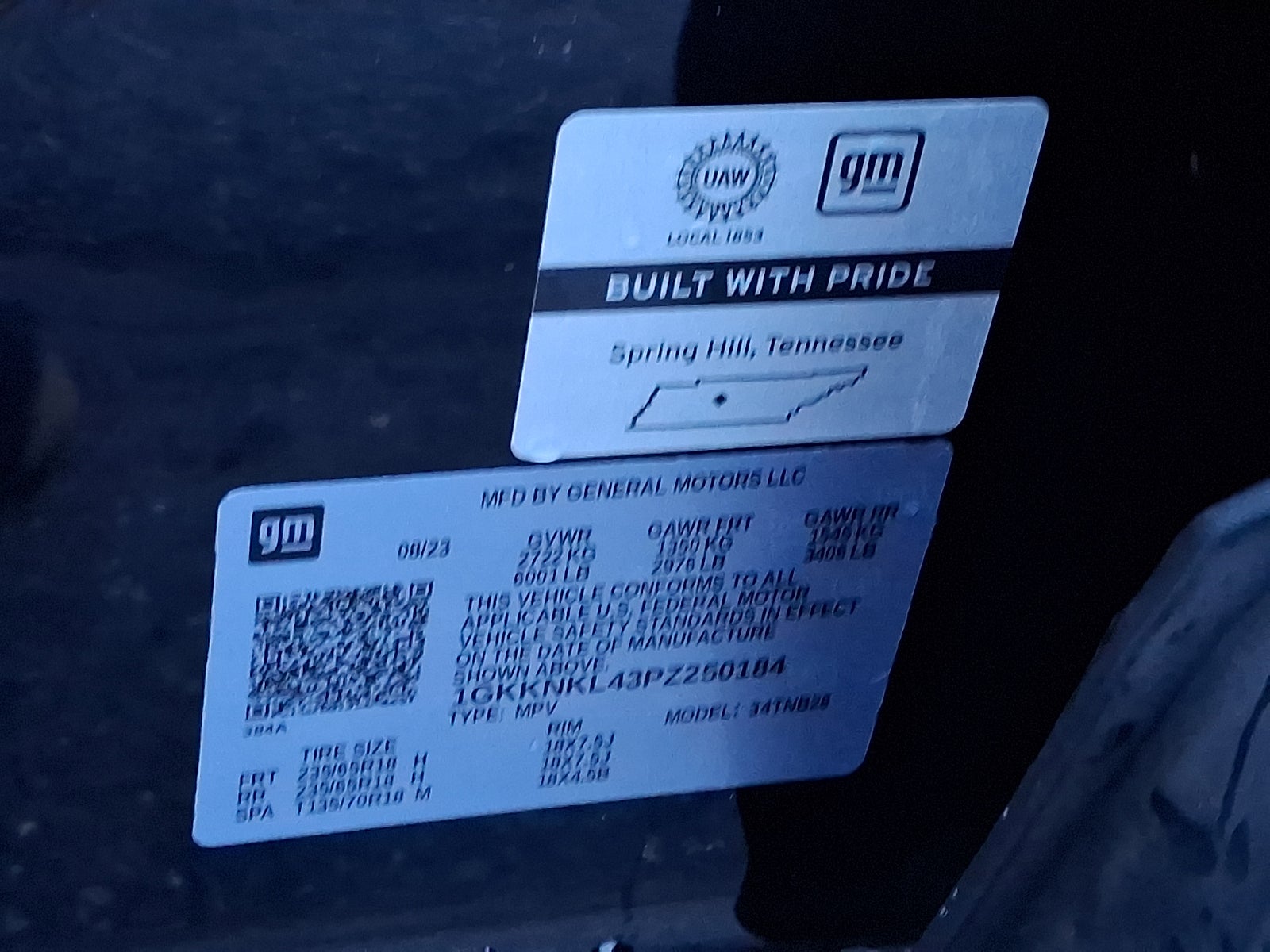 2023 GMC Acadia SLE