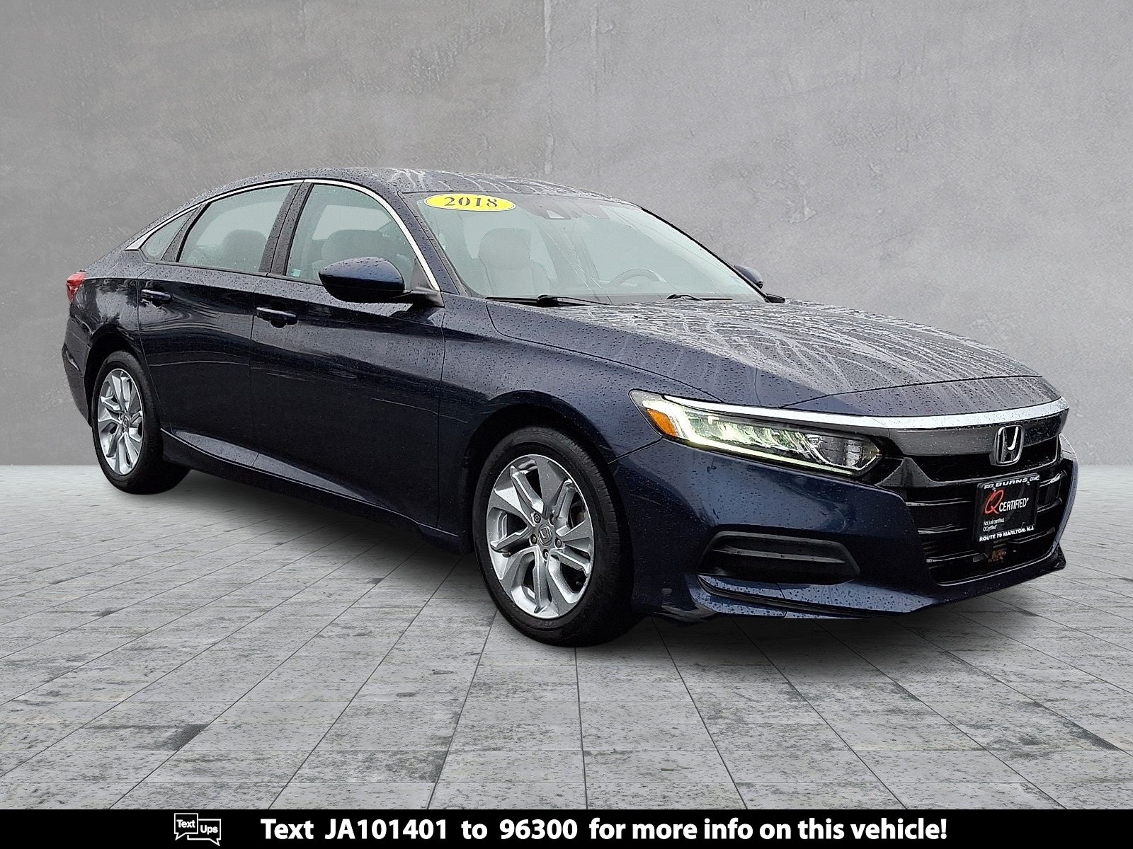 2018 Honda Accord Sedan LX 1.5T