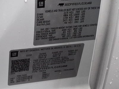 2020 Chevrolet Silverado 1500 LT Trail Boss