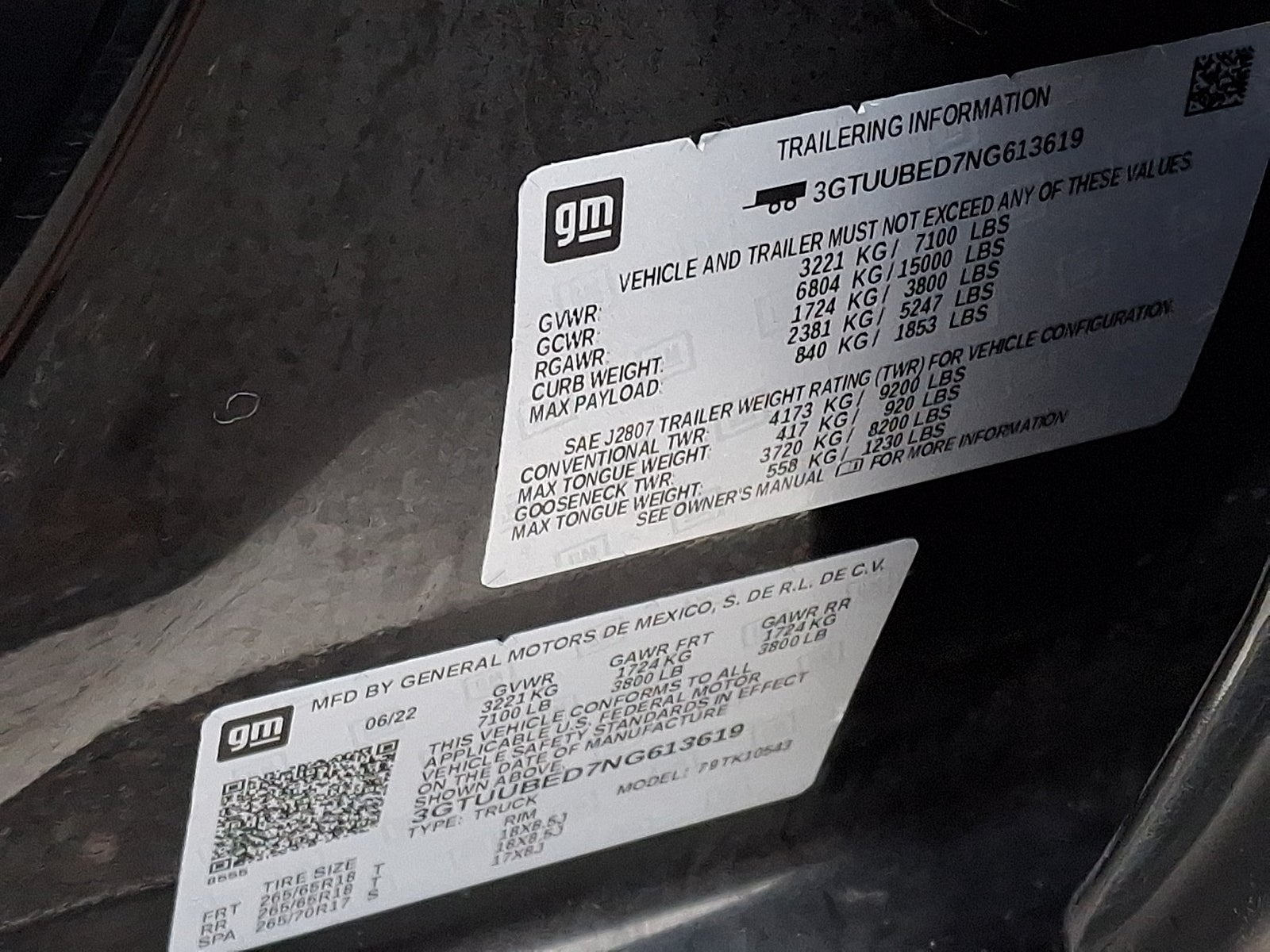 2022 GMC Sierra 1500 SLE