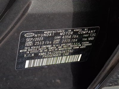2023 Hyundai Sonata Limited
