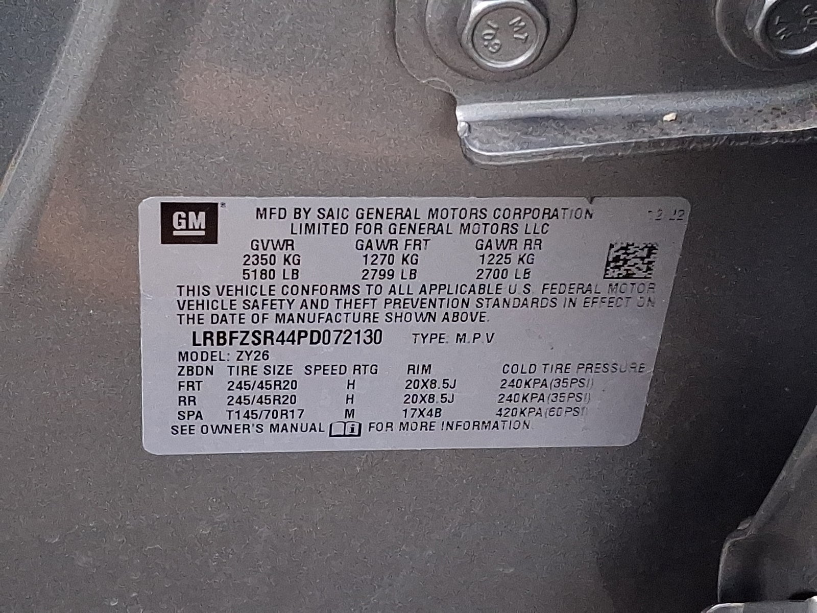 2023 Buick Envision Avenir