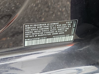 2023 Volkswagen Golf GTI 2.0T SE