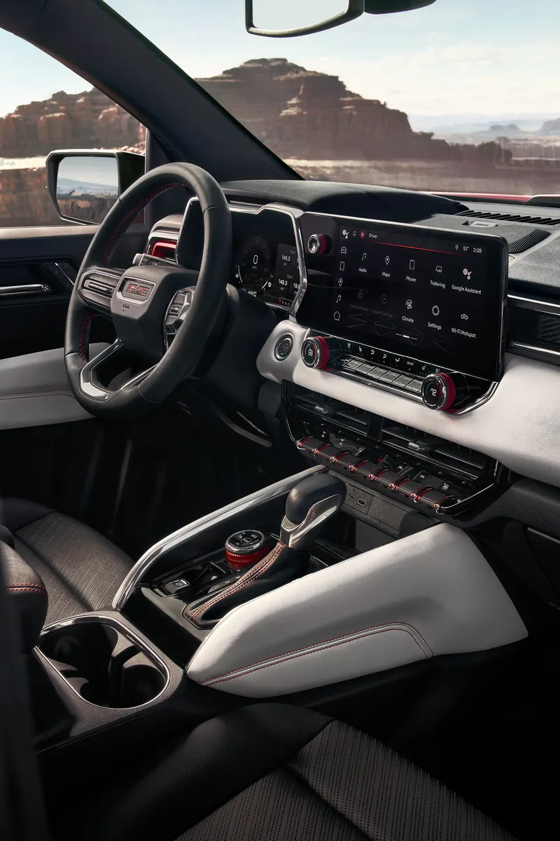 2026 GMC Canyon infotainment system at Burns Buick GMC in Marlton NJ