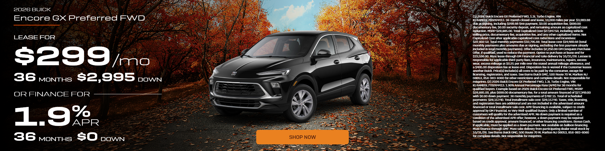 New 2026 Buick Encore GX Preferred 