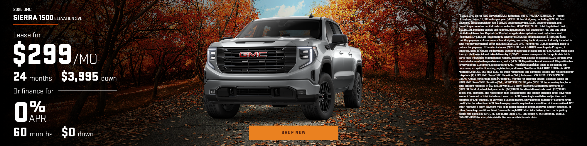 New 2026 GMC Sierra 1500 Elevation 