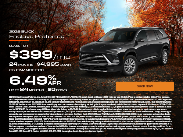 New 2026 Buick Enclave Preferred 