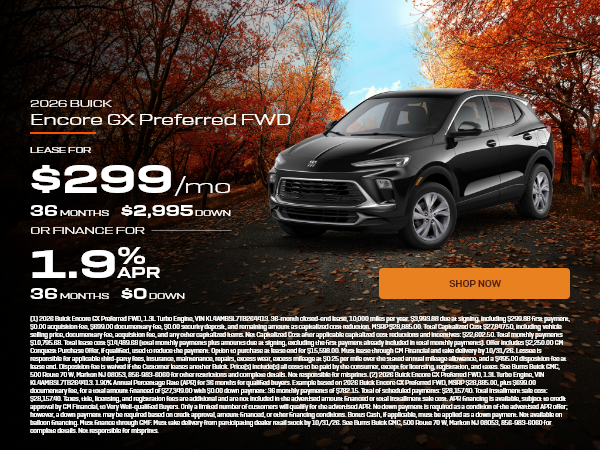 New 2026 Buick Encore GX Preferred 