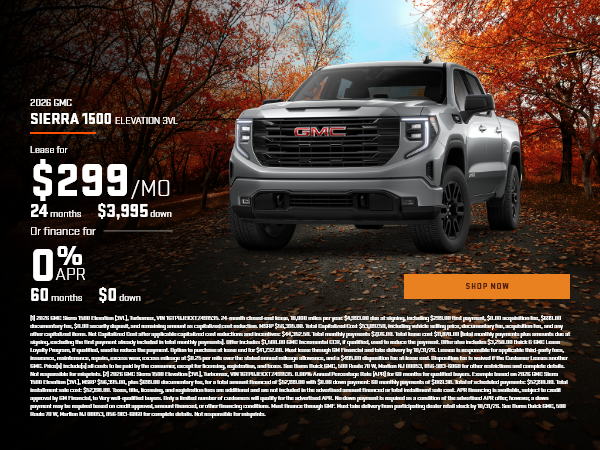 New 2026 GMC Sierra 1500 Elevation 