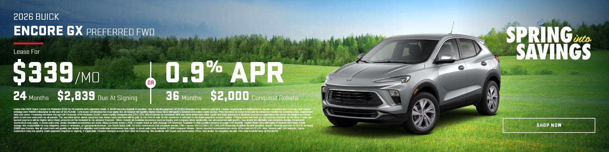 2026 Encore Gx 