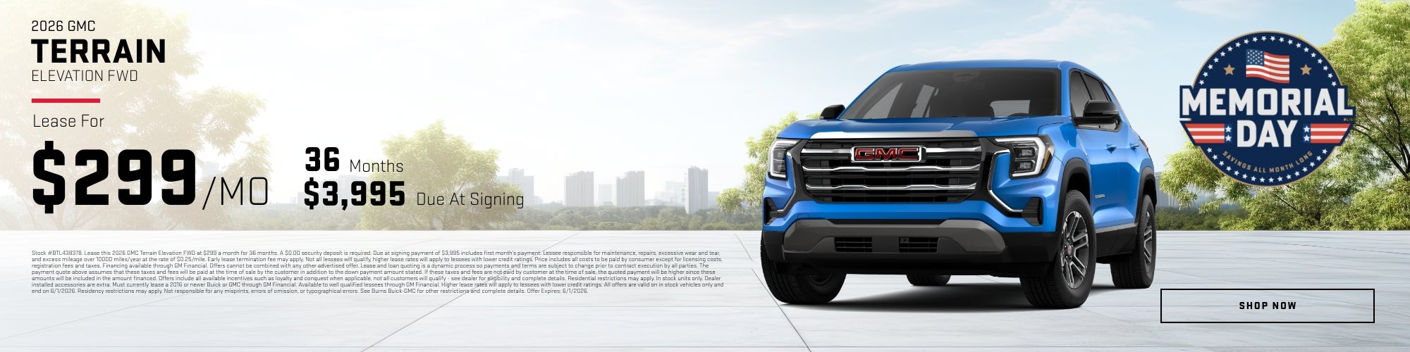 2026 GMC TERRAIN