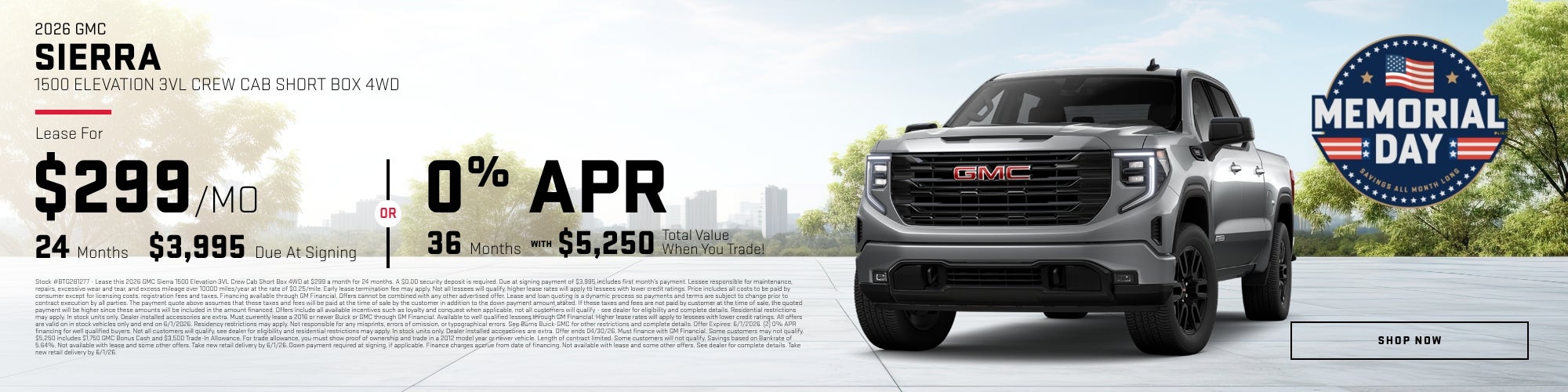 2026 GMC SIERRA