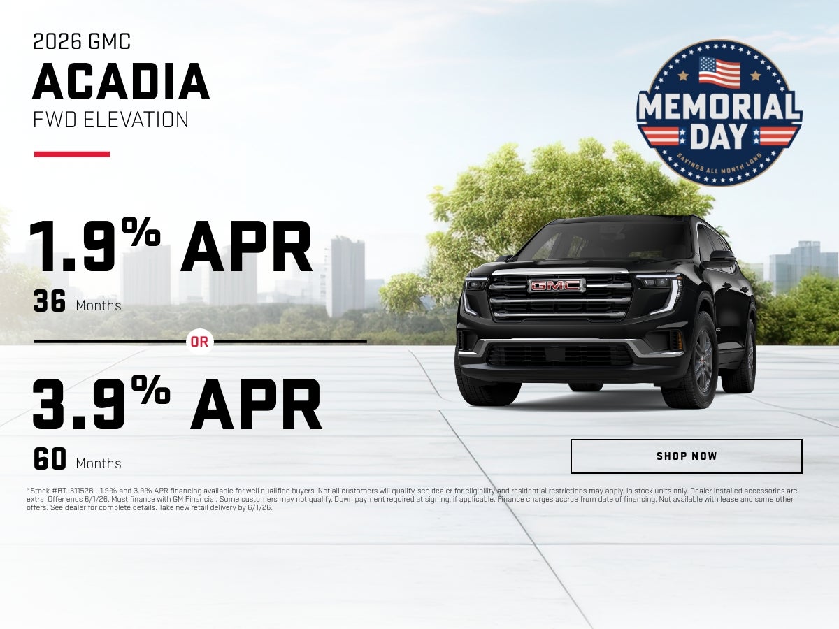 2026 GMC ACADIA
