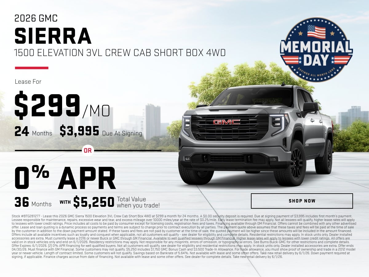 2026 GMC SIERRA